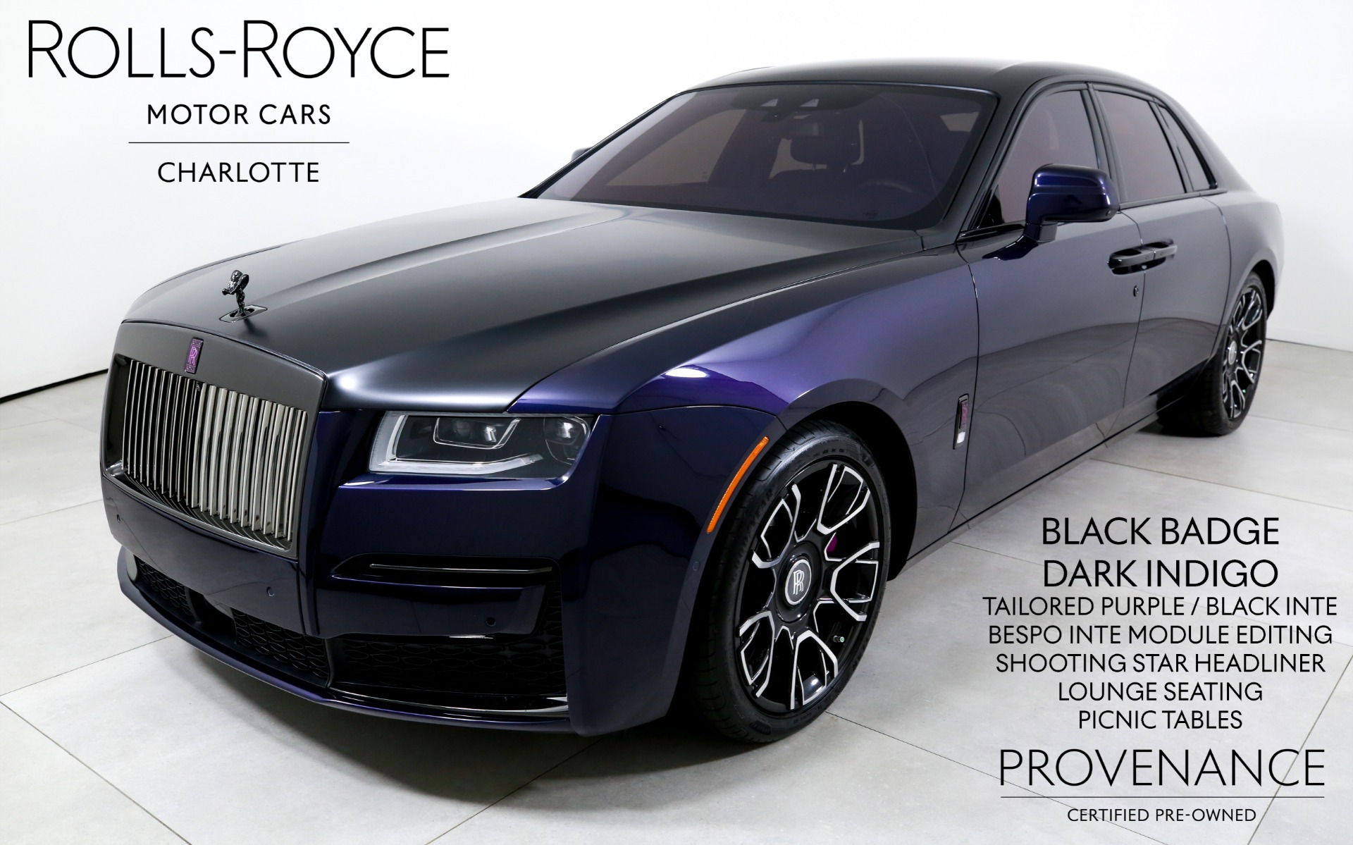 Used 2024 Rolls-Royce Black Badge Ghost  | Charlotte, NC