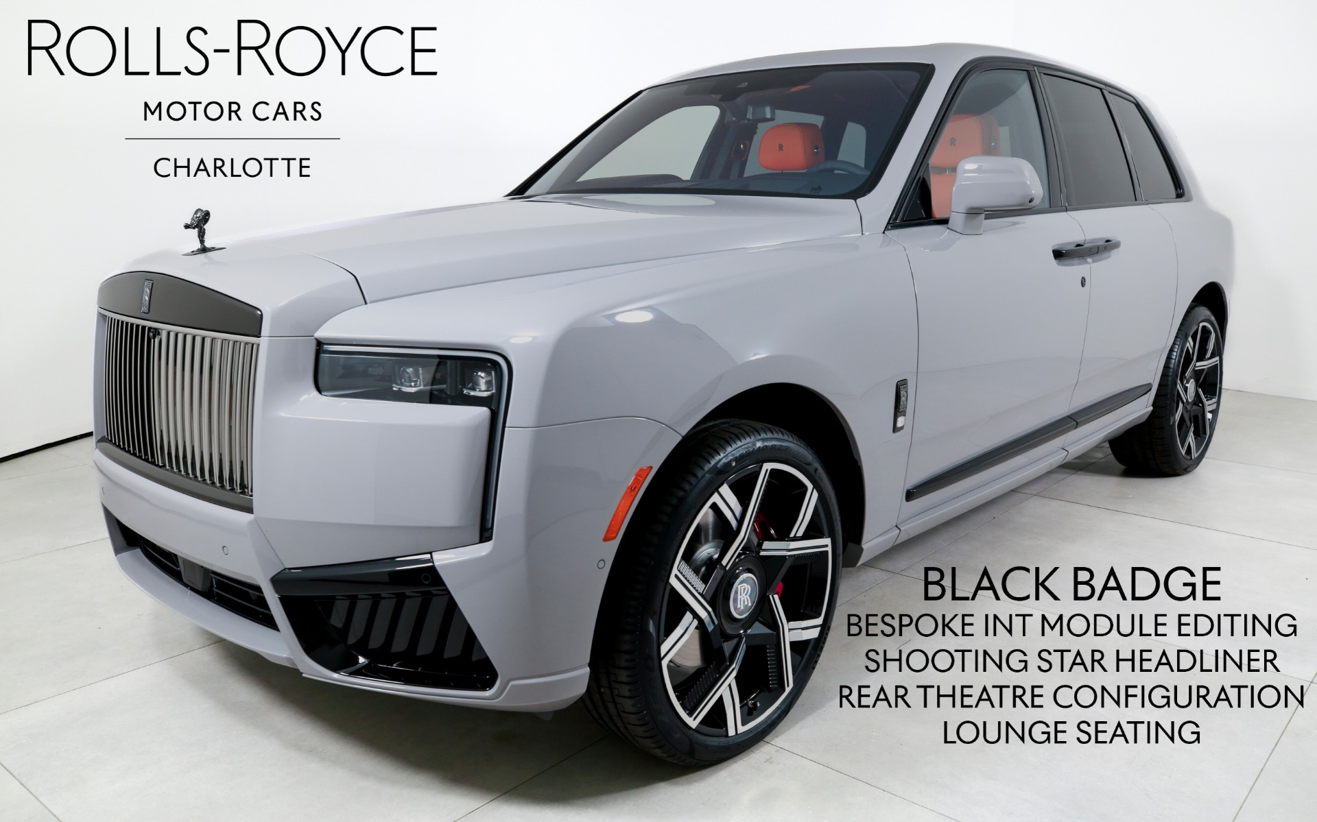 New 2027 Rolls-Royce Black Badge Cullinan  | Charlotte, NC