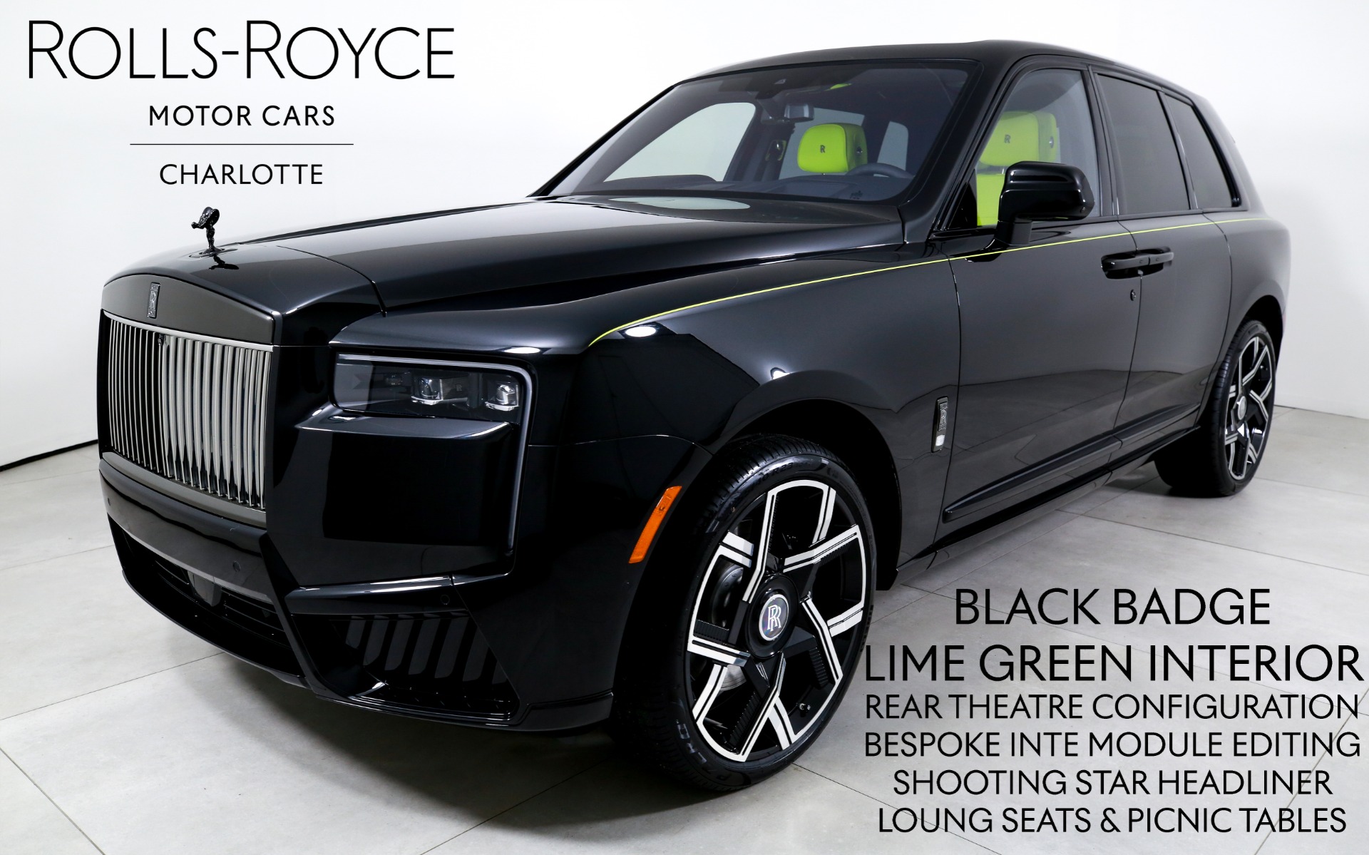 New 2027 Rolls-Royce Black Badge Cullinan  | Charlotte, NC