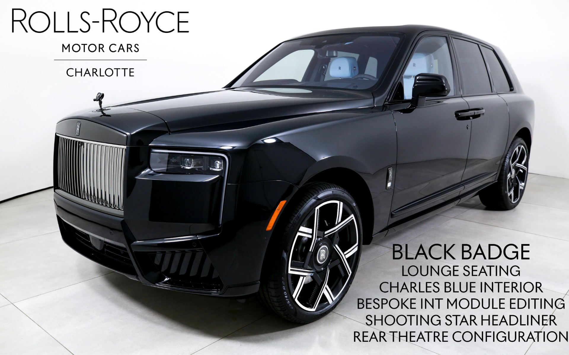 New 2027 Rolls-Royce Black Badge Cullinan  | Charlotte, NC